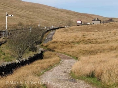 Blea Moor workers' house (detached): Context view from the south