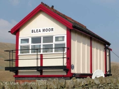 Blea Moor Signal Box: South-east elevation view