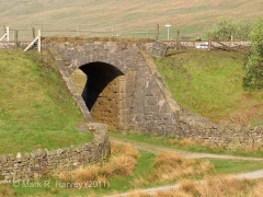 Bridge SAC/67 - Blea Moor No 1: Elevation view from the south-east