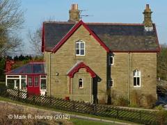 Horton Station Master's House: Southern elevation view