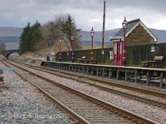 Ribblehead Station New Down Waiting Room: Context View from the north-west