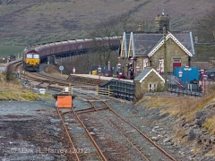 Ribblehead Quarry Siding: Elevation view from the south-east