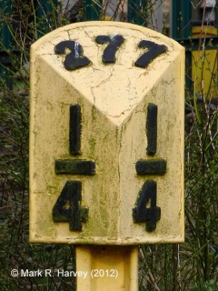 Milepost 277¼: South-west elevation view"