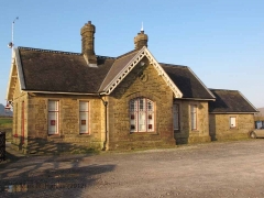 Ribblehead Station Booking Office: Eastern elevation view