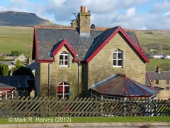 Horton Station Master's House: Western elevation view