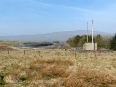 Ribblehead Quarry Siding: Context view from the south-east (1)