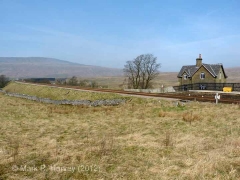 Ribblehead Station Master's House: Context view from the south