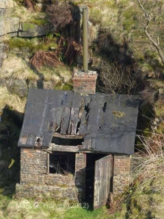 "Masons' Hut", Blea Moor: Elevation view from the west