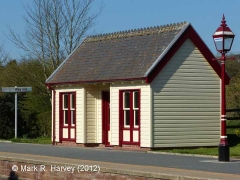 Langwathby Station Waiting Room (Up): South elevation view