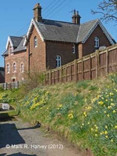 Langwathby Station Master's House: South elevation view