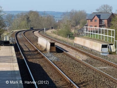 Milepost 288½: Rail-level context view from the south (1)"