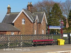  Lazonby & Kirkoswald Station Master's House: North-west elevation view