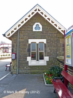 Settle Station - Waiting Room (Down): Northern elevation view