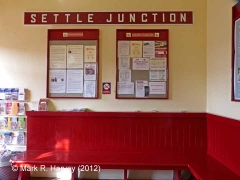 Settle Station Booking Office: Waiting room interior (former 'ladies room')