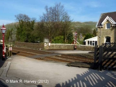 Settle Station - Barrow Crossing: Context view from the South-west