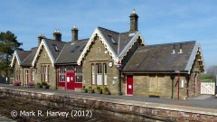 Kirkby Stephen Station Booking Office, viewed from the southwest