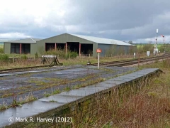 Hellifield Station: NW end of 'Down' platform and NW bay