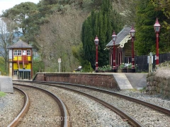 Armathwaite Signal Box: Context view from the south
