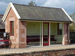 Langwathby Station Waiting Room (Down): East elevation view