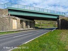 Bridge SAC/2 - A65 road: Western elevation view (2)