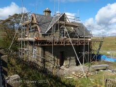 Ribblehead Station Master's House: Elevation view from the south