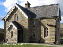 Ribblehead Station Master's House: Elevation view from the east