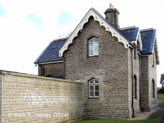 Ribblehead Station Master's House: Elevation view from the north-west