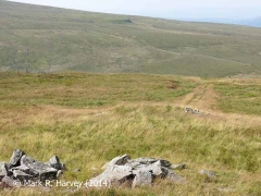 Crag of Blea Moor Tramway: Context view from the southeast