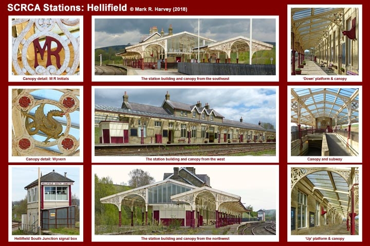Photo-montage for Hellifield Station