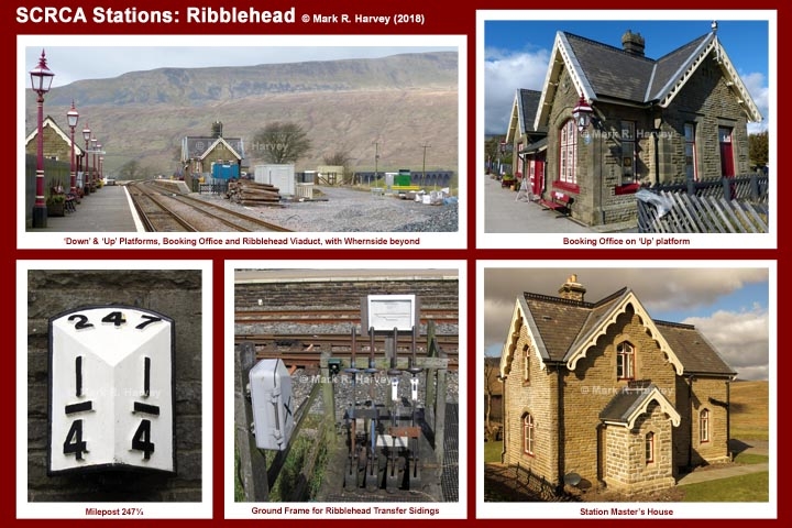 Photo-montage for Ribblehead Station Photo-montage for Ribblehead Station