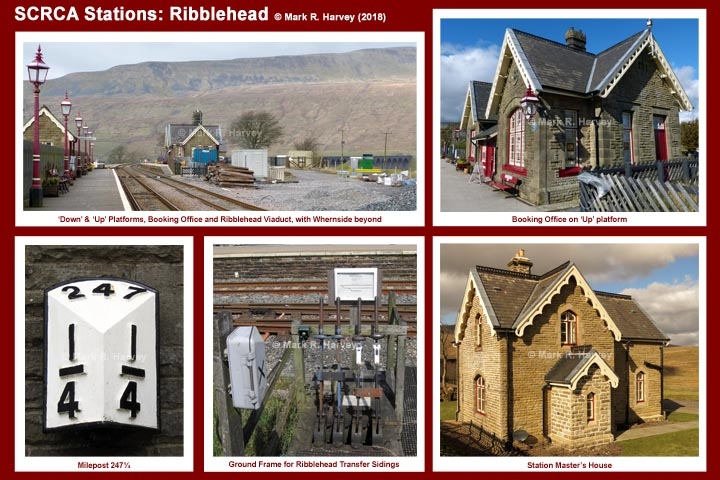 Photo-montage for Ribblehead Station