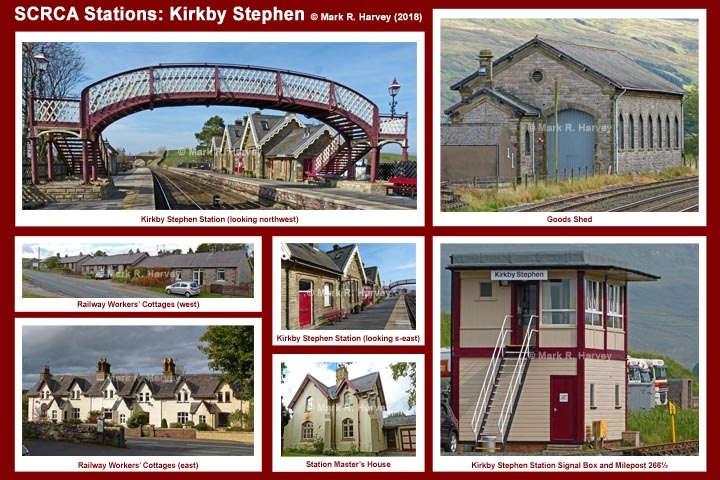 Photo-montage for Kirkby Stephen Station.
