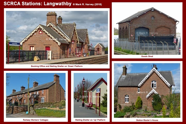 Photo-montage for Langwathby Station. Photo-montage for Langwathby Station.