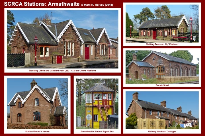 Photo-montage for Armathwaite Station.
