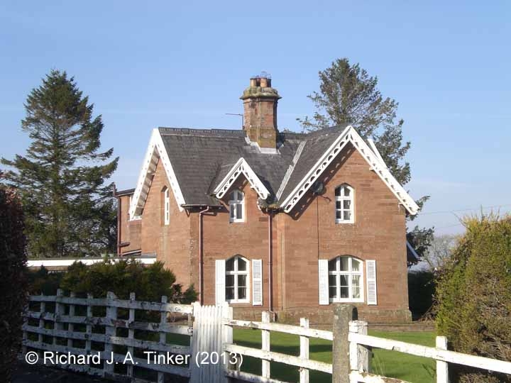 Cumwhinton Station Master's house: Elevation from north and road Cumwhinton Station Master's house: Elevation from north and road