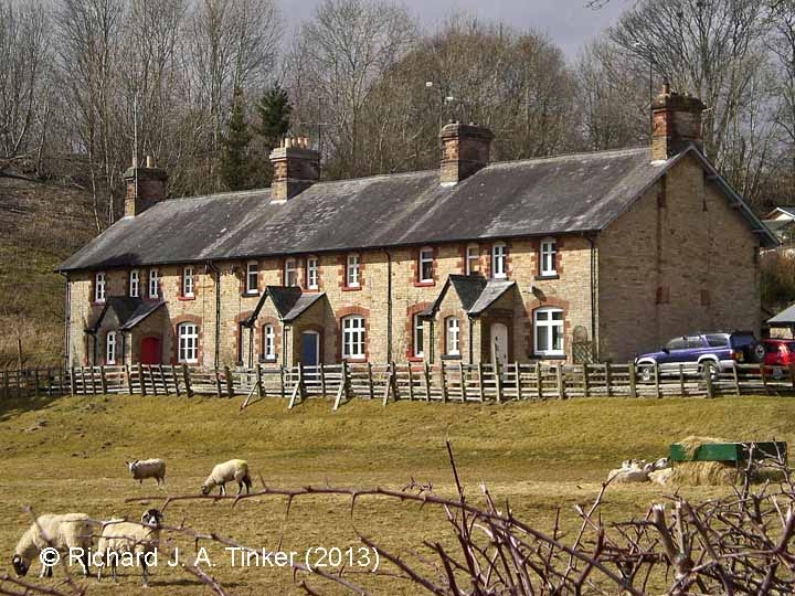 Long Marton Railway Cottages: South-east elevation view