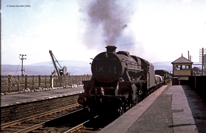 247150: Ribblehead Signal Box: Elevation view from the north west 247150: Ribblehead Signal Box: Elevation view from the north west