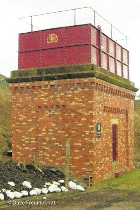277210 Appleby Station - Tank House: Elevation view from the north west 277210 Appleby Station - Tank House: Elevation view from the north west