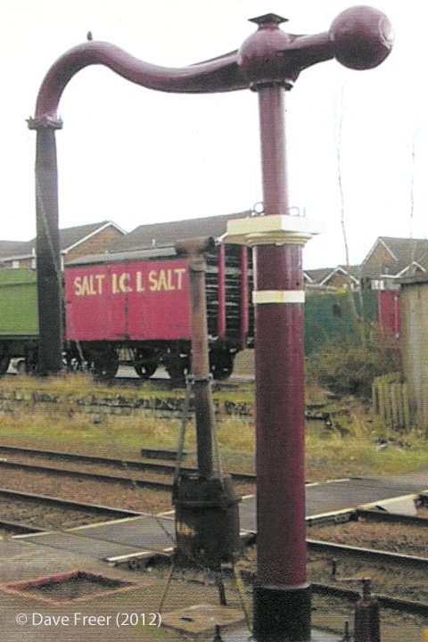 277230 Appleby Station Water Column Up side: Elevation view from the north east 277230 Appleby Station Water Column Up side: Elevation view from the north east