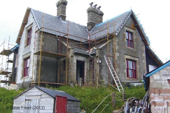 253450 Dent - Station Master's House : Elevation view from the south east 253450 Dent - Station Master's House : Elevation view from the south east
