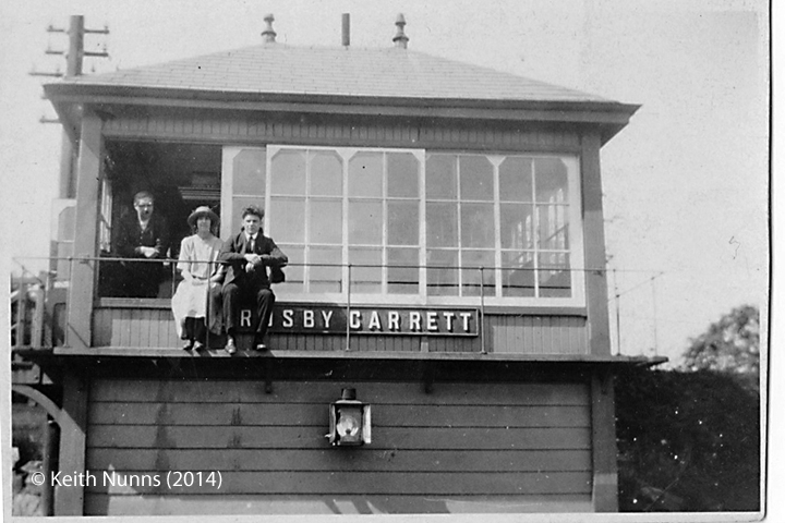 269930: Crosby Garrett Signal Box: Elevation view from the east