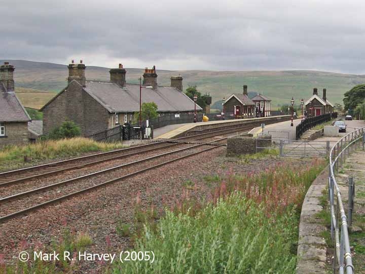 Garsdale Railway Station and Hawes Junction from the southwest