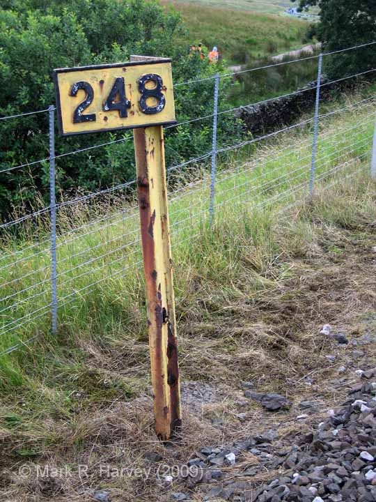  Milepost 248: Elevation view from the north