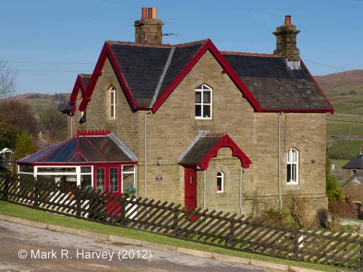 Horton Station Master's House: South-western elevation view