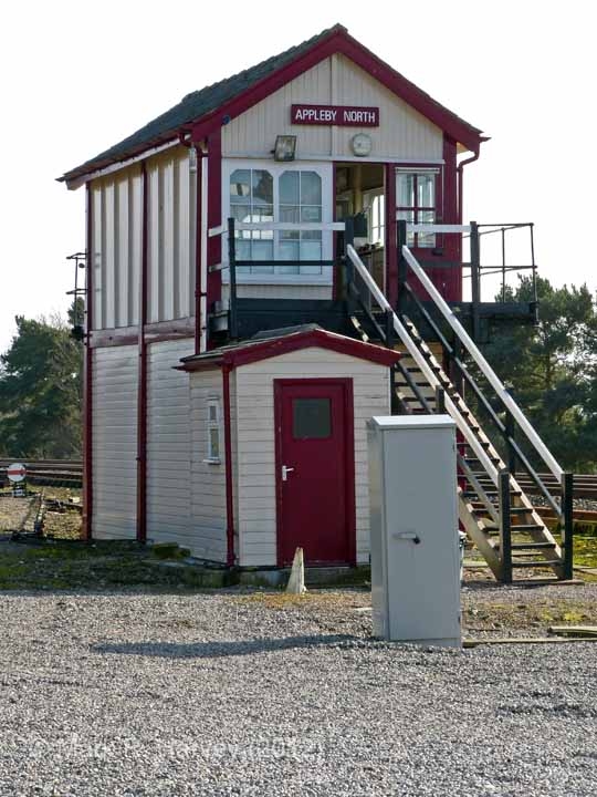 Appleby North Signal Box: North elevation view Appleby North Signal Box: North elevation view