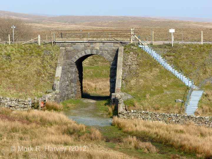 Bridge SAC/67 - Blea Moor No 1: Elevation view from the south-west