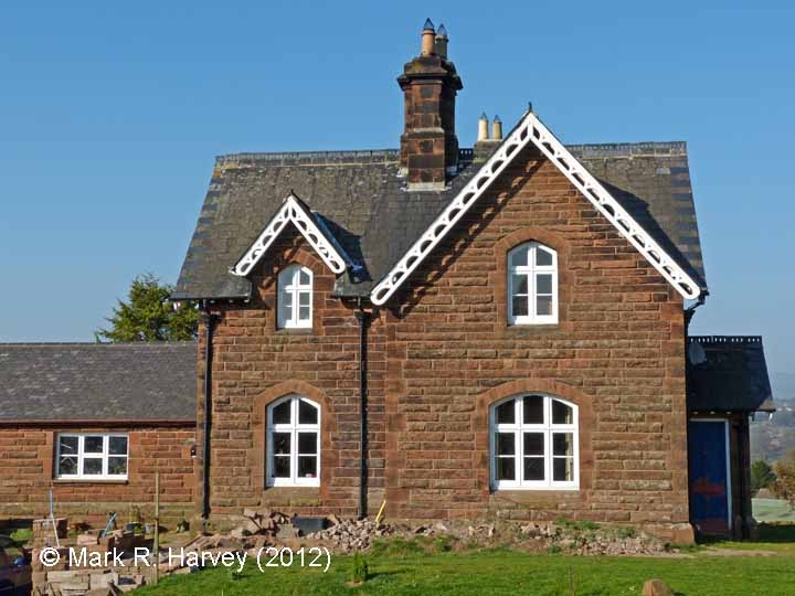  Lazonby & Kirkoswald Station Master's House: West elevation view