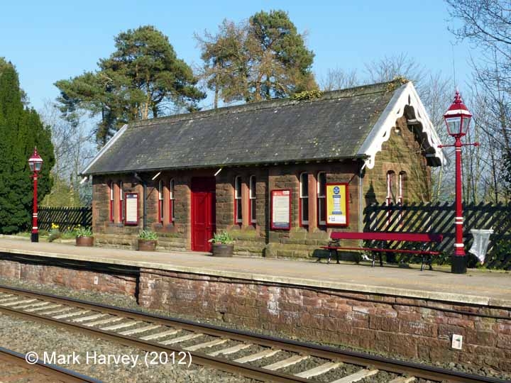 Armathwaite Station Waiting Room: South-west elevation view
