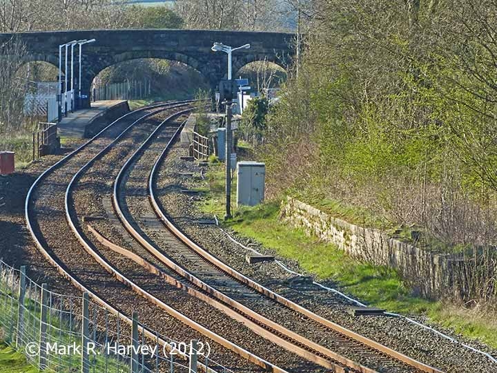 Long Preston Station and Cattle Dock from the southeast Long Preston Station and Cattle Dock from the southeast