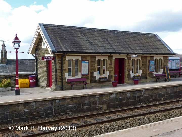 Settle Station - Waiting Room (Down): South-eastern elevation view